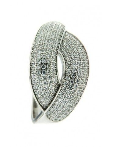 ANILLO SORTIJA PLATA 180 CIRCONITAS PV10244W