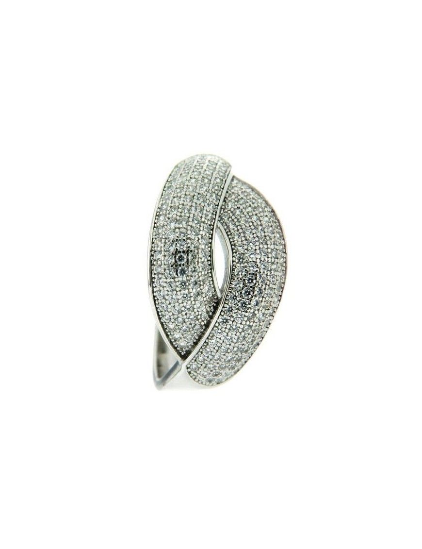 ANILLO SORTIJA PLATA 180 CIRCONITAS PV10244W