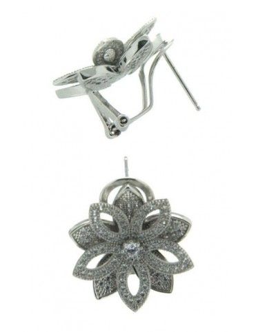 PENDIENTE PLATA 272 CIRCONITAS PV20617W