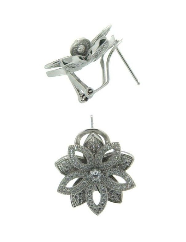 PENDIENTE PLATA 272 CIRCONITAS PV20617W