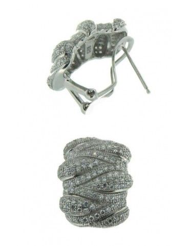 PENDIENTE PLATA 282 CIRCONITAS PV20400W