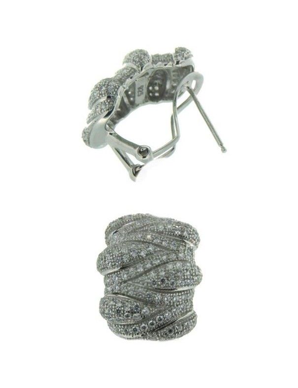 PENDIENTE PLATA 282 CIRCONITAS PV20400W