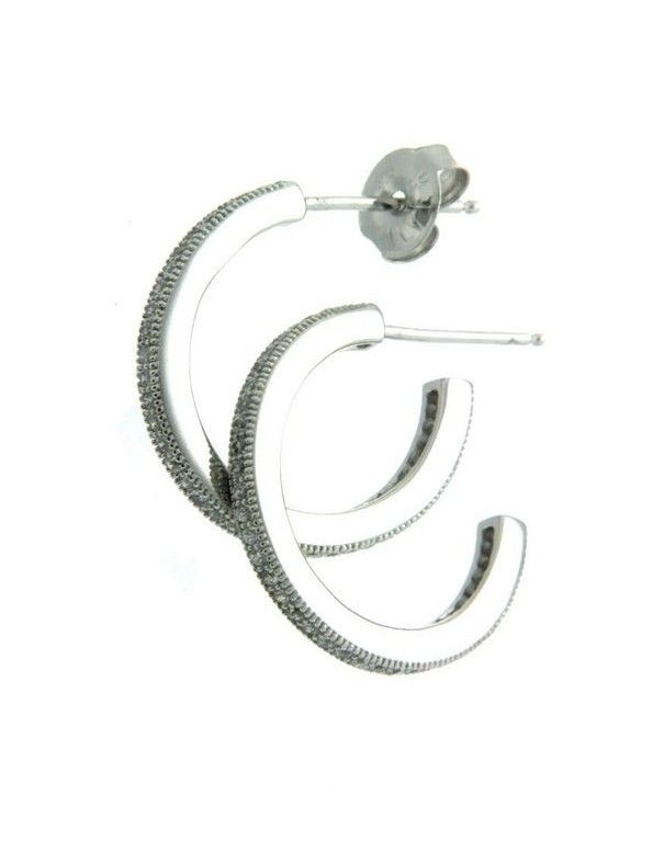 PENDIENTE PLATA 74 CIRCONITAS PV20476W