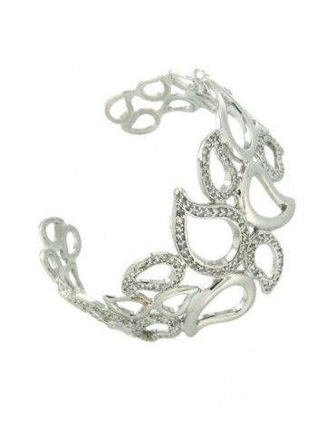 PULSERA PLATA CIRCONITAS MRJY KG219