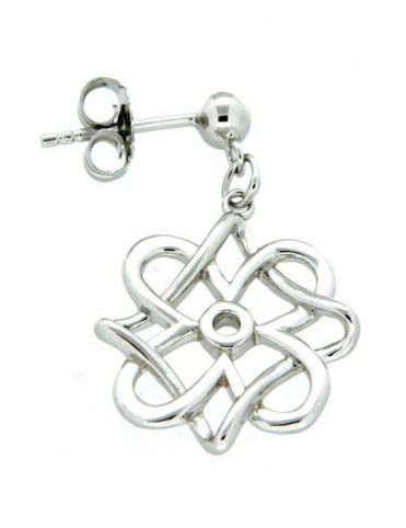 PENDIENTE PLATA MUJER KE2317