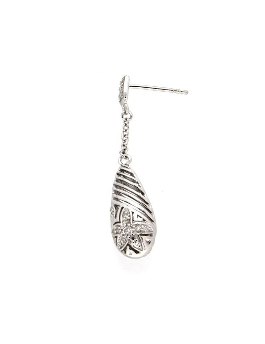 PENDIENTES PLATA CIRCONITAS MUJER ES3722