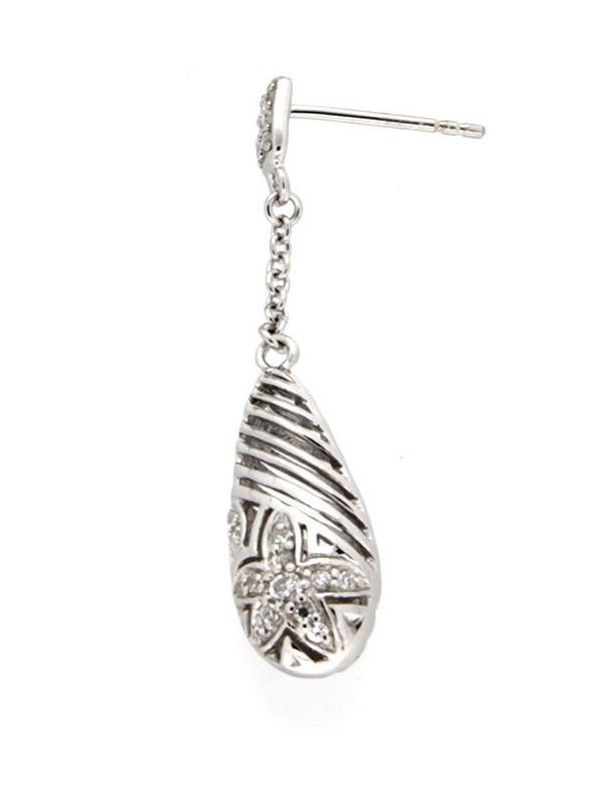 PENDIENTES PLATA CIRCONITAS MUJER ES3722