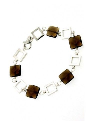 PULSERA PLATA CUARZO MUJER AS702