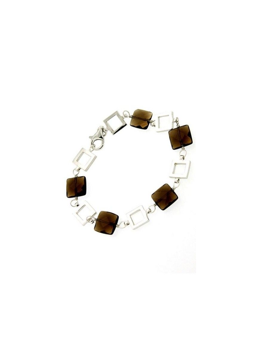 PULSERA PLATA CUARZO MUJER AS702