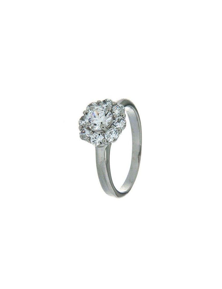 ANILLO SORTIJA PLATA CIRCONITAS R2226