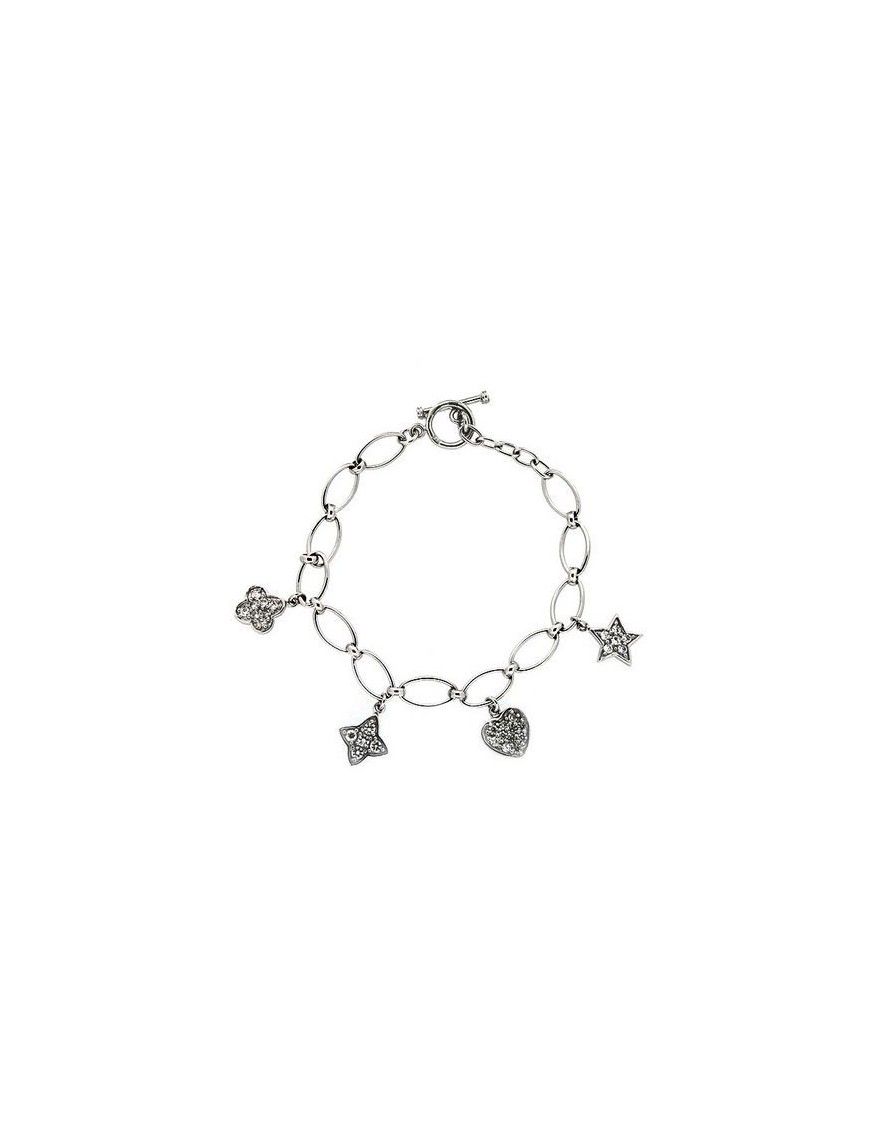 PULSERA PLATA CIRCONITAS BL9061