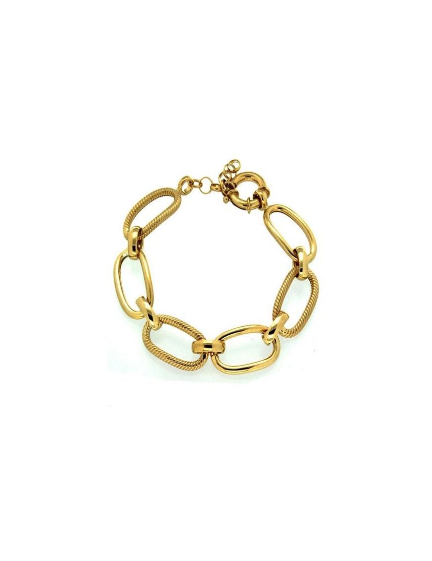 PULSERA PLATA BAÑADA MUJER P63-2/D