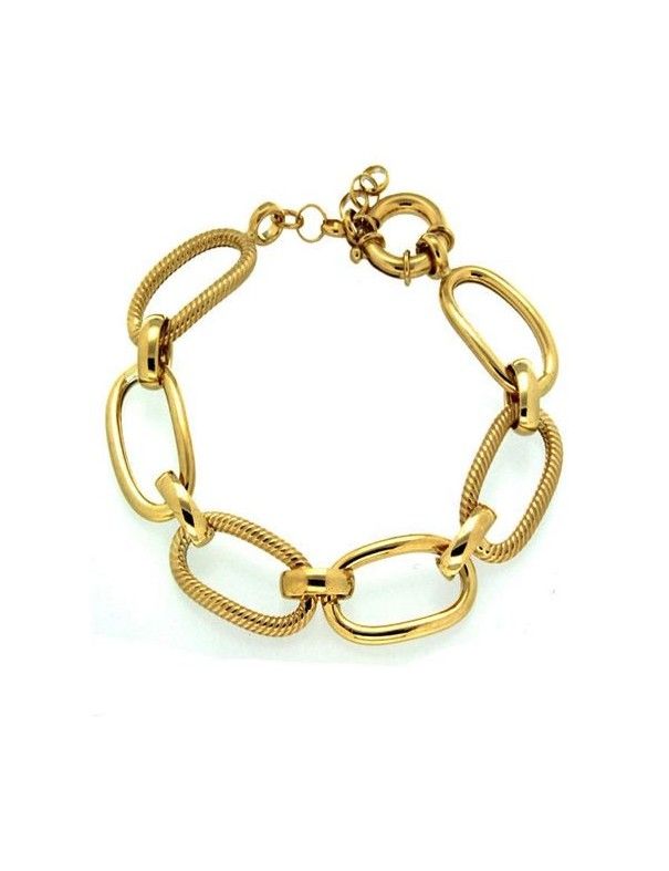 PULSERA PLATA BAÑADA MUJER P63-2/D