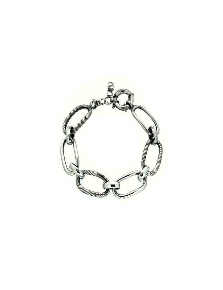PULSERA PLATA BAÑADA P63-2/B