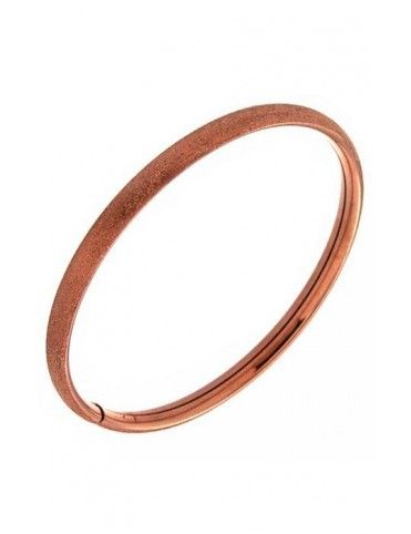 PULSERA PLATA BAÑADA MATE P82-31/MR