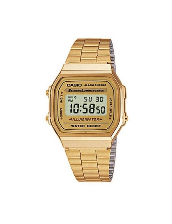 RELOJ CASIO ACERO HOMBRE A168WG-9EF