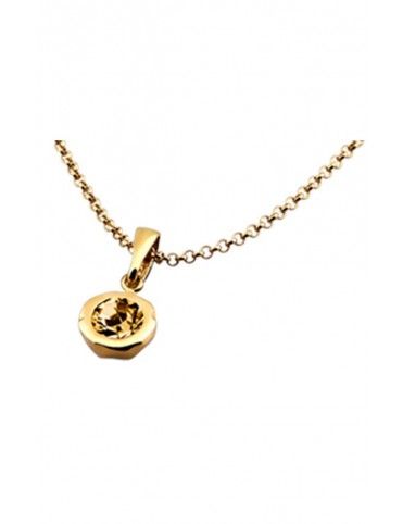 COLLAR LOTUS SILVER LP1135-1/2