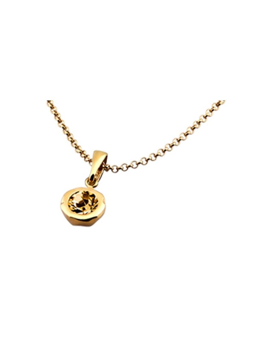 COLLAR LOTUS SILVER LP1135-1/2