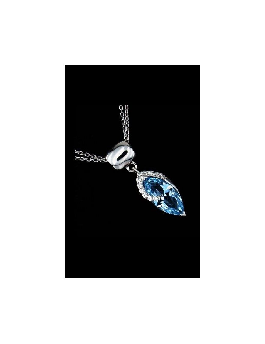 COLLAR PLATA CIRCONITAS JA51139JBT-Z