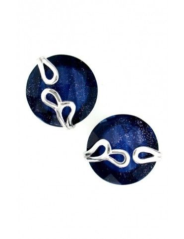 PENDIENTE PLATA CRISTAL ES2653