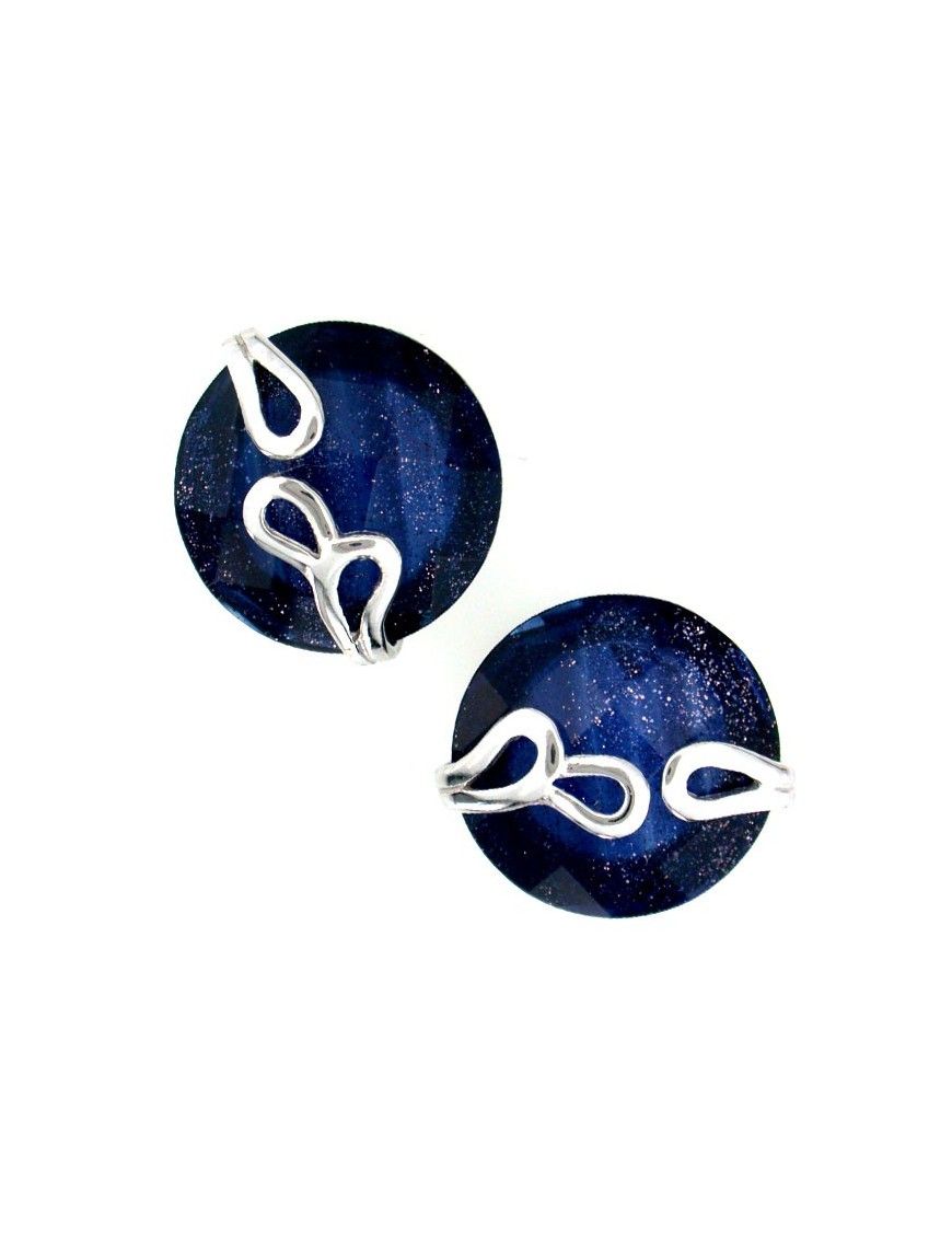 PENDIENTE PLATA CRISTAL ES2653