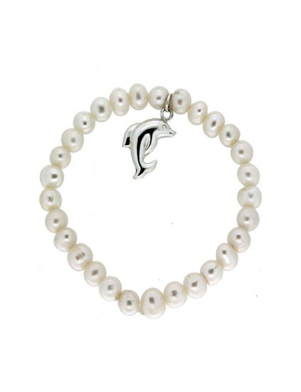 PULSERA PLATA PERLAS NIÑA P003501710