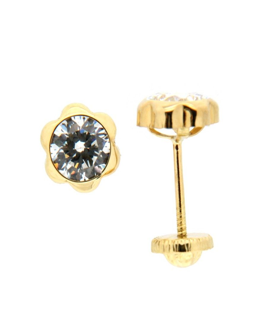 PENDIENTES ORO 18K CIRCONITA NIÑA 10287/5