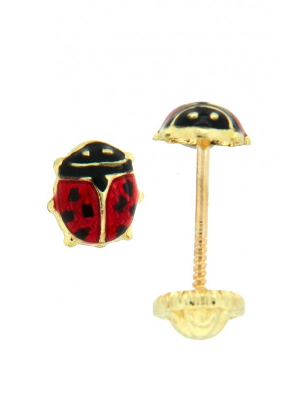 PENDIENTES ORO 18K MARIQUITA NIÑA 13839