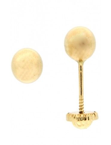 PENDIENTES ORO 18K BOLA NIÑA 10200/5