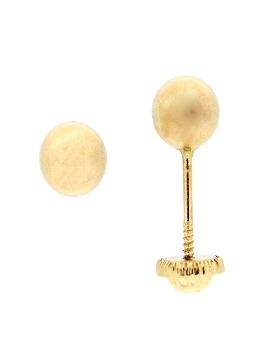 PENDIENTES ORO 18K BOLA NIÑA 10200/5