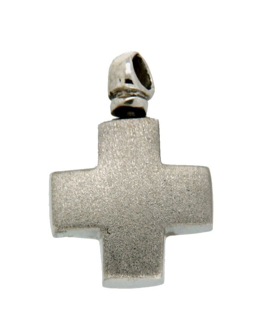 CRUZ ORO BLANCO 18K MUJER NIÑA 082CR0035