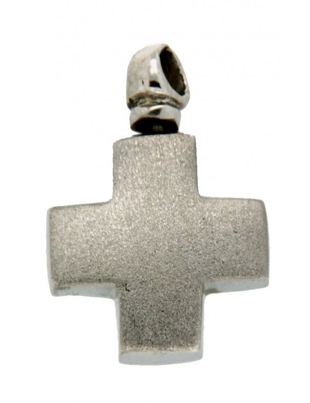 CRUZ ORO BLANCO 18K MUJER NIÑA 082CR0035