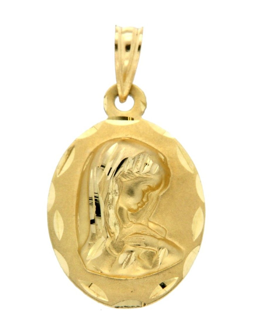 MEDALLA VIRGEN ORO 18K NIÑA 1M172