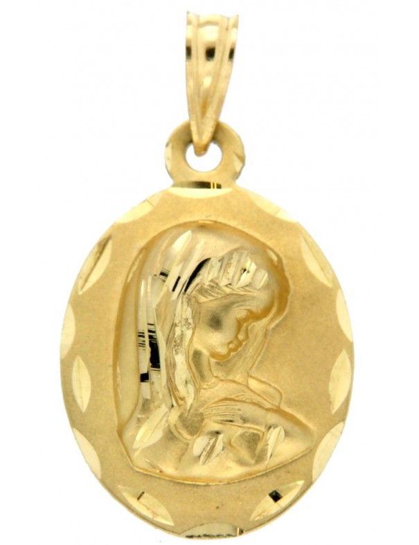 MEDALLA VIRGEN ORO 18K NIÑA 1M172