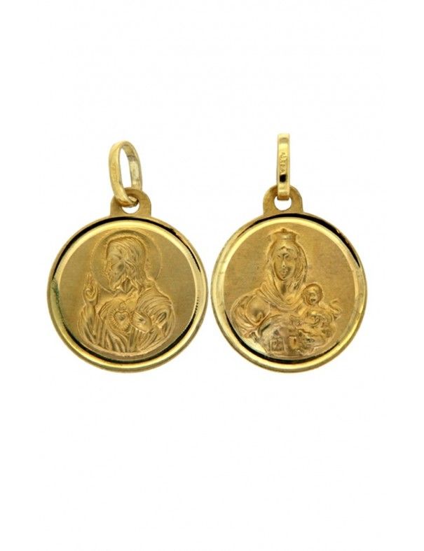 ESCAPULARIO VC+CJ ORO 9K NIÑA 05M122