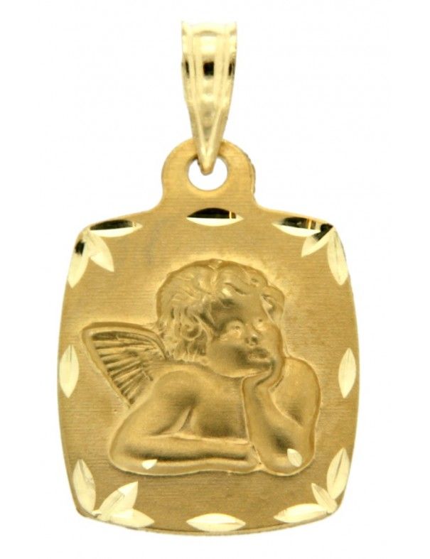 MEDALLA ANGELITO ORO 18K NIÑA 1M973