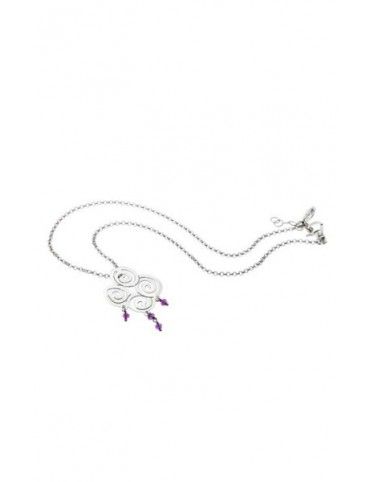 COLLAR LOTUS SILVER MUJER  LP1075-1/1