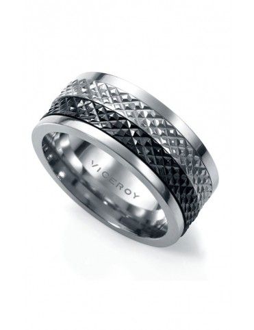 ANILLO VICEROY ACERO IP HOMBRE 6143A01519
