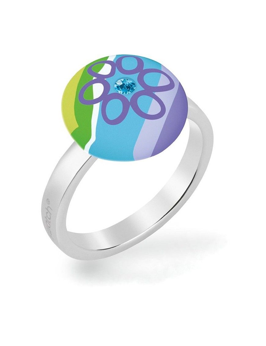 SORTIJA SWATCH TAMANOS ACERO MUJER JRS045-8