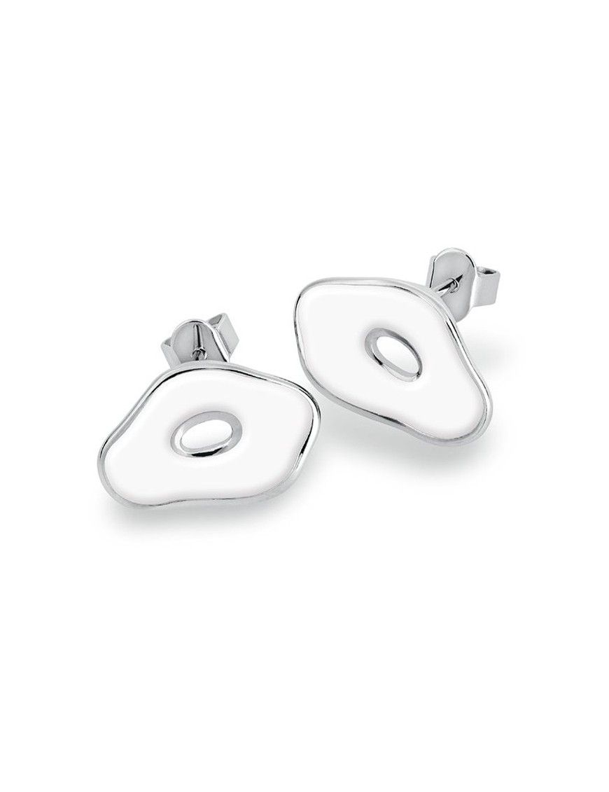 PENDIENTES SWATCH PINUSSINA WHITE ACERO MUJER JEW015-U