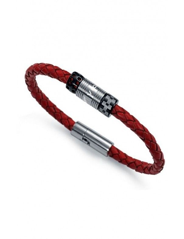 PULSERA VICEROY ACERO IP NEGRO FERNANDO ALONSO 2216P09017