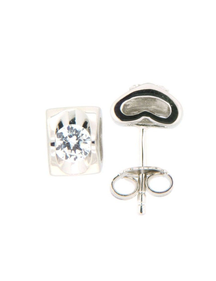 PENDIENTES MRJY PLATA CIRCONITA MUJER E3601