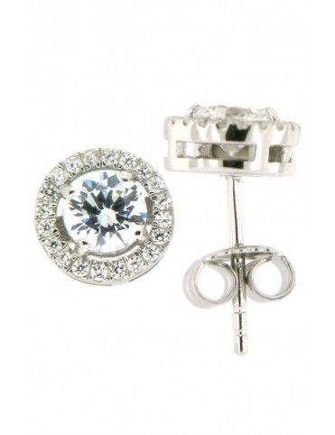 PENDIENTES MRJY PLATA CIRCONITA E7WCZ