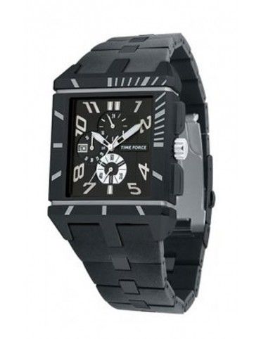 RELOJ TIME FORCE CRONO CAUCHO TF2957M14