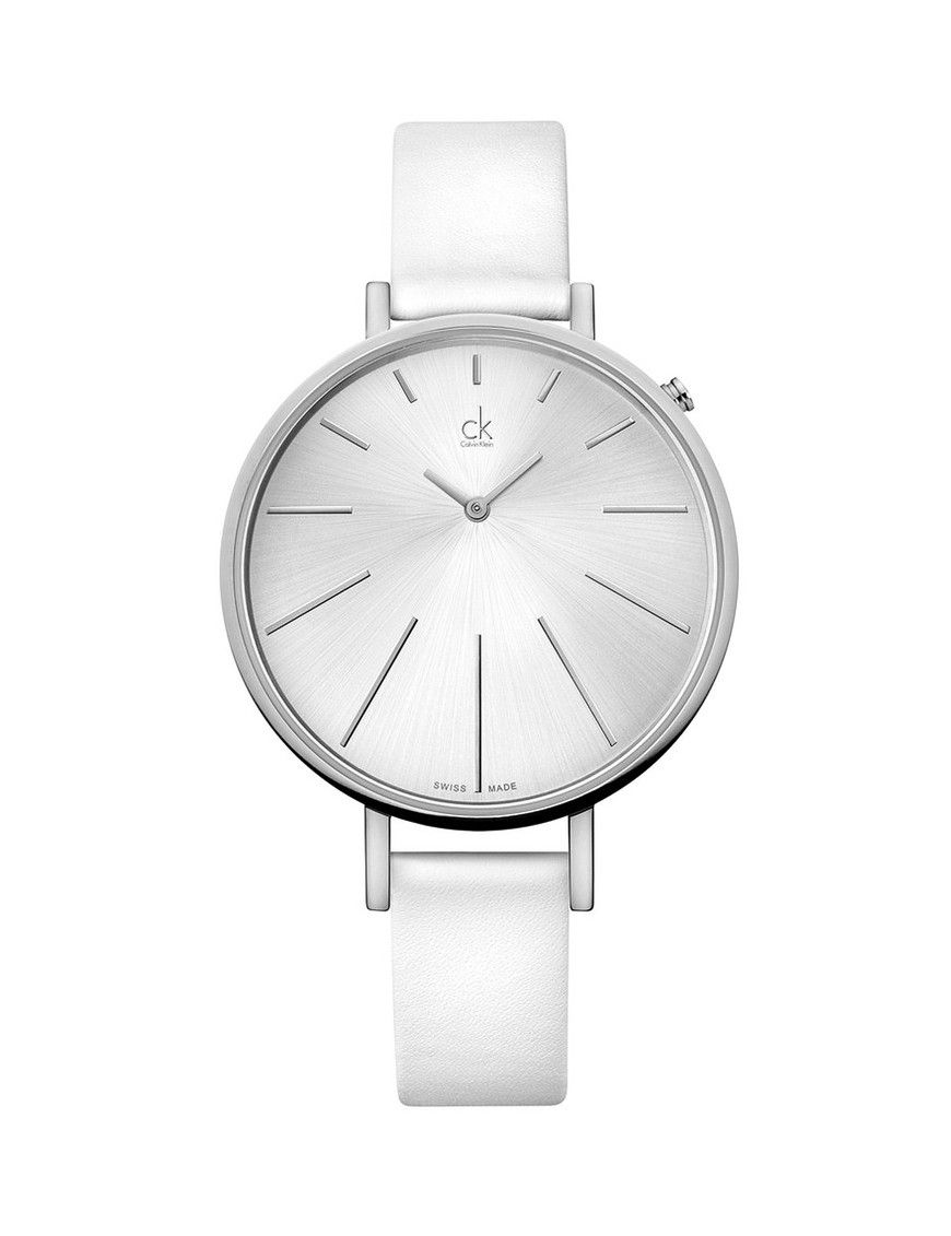 RELOJ CALVIN KLEIN EQUAL BLANCO MUJER K3E231L6