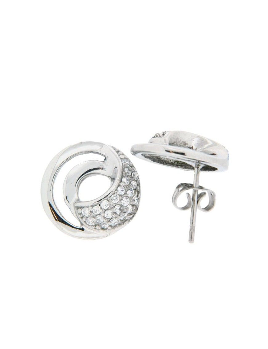 PENDIENTES MRJY HE-6175 ACERO MUJER