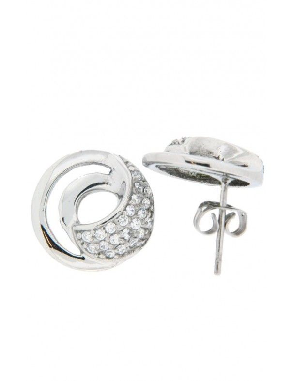 PENDIENTES MRJY HE-6175 ACERO MUJER