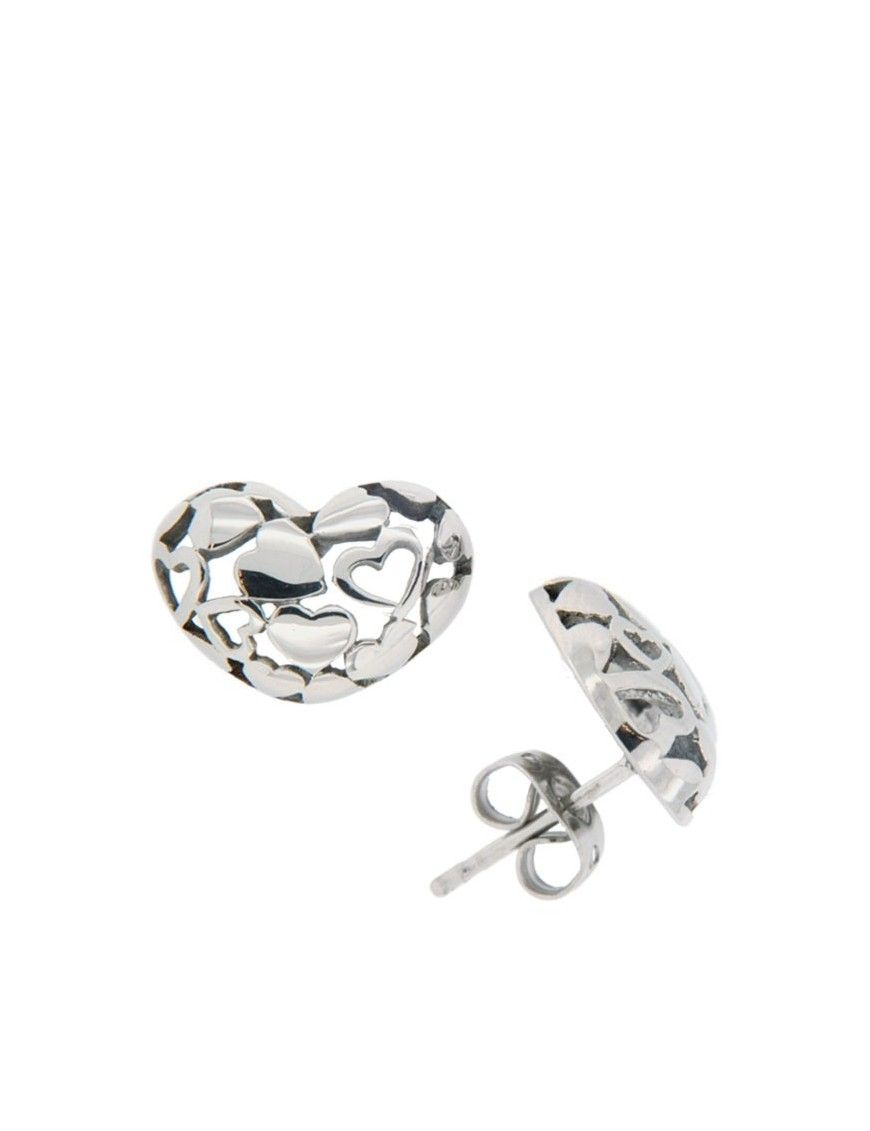 PENDIENTES MRJY HE-6229 ACERO MUJER