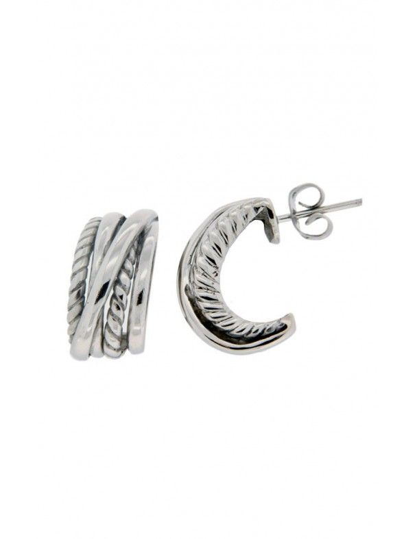 PENDIENTES MRJY HE-20043 ACERO MUJER