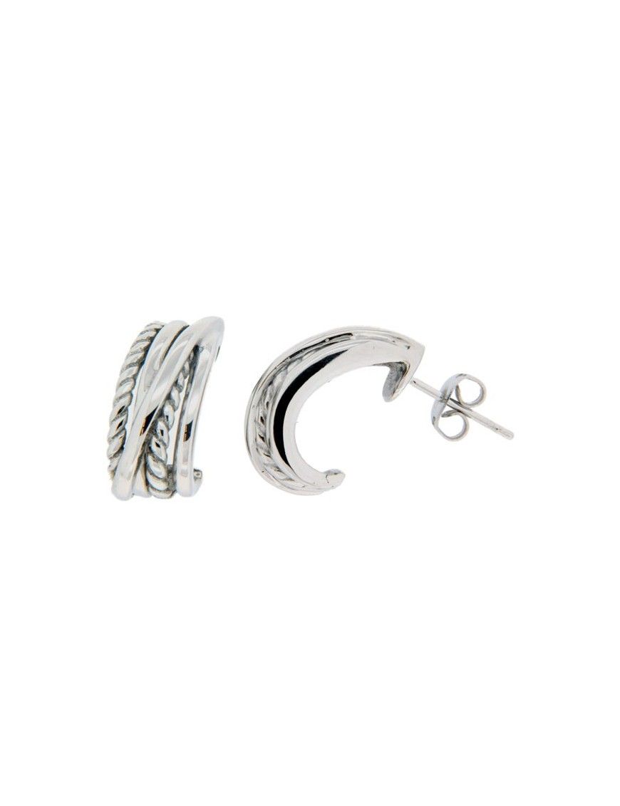 PENDIENTES MRJY HE-20041 ACERO MUJER